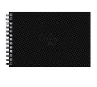 RHODIA TOUCH 116145C -Taccuino acquerello 100% cotone - grana fine - 300 g/m² - A5 paesaggio - 40 pag. NO microforate - brossurato rigido rilegatura integrale Watercolor Book