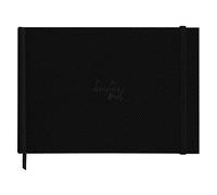 RHODIA TOUCH 116156C -Taccuino acquerello 100% cotone - grana satinata- 300 g/m² - A4 paesaggio - 40 pag. NO microforate - brossurato rigido Watercolor Book