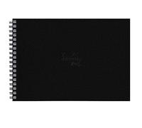 RHODIA TOUCH 116164C -Taccuino acquerello 100% cotone - grana satinata- 300 g/m² - A4 paesaggio - 40 pag. NO microforate - brossurato rigido rilegatura integrale Watercolor Book