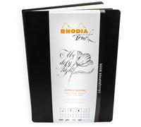 RHODIA TOUCH 116125C - Quaderno Rigide Calligrapher Book - A4 - Uni - 64 pag. - Carta Clairefontaine Simil Giappone Ivoire 250 g/m² - per disegni ad inchiostro di china e i lavori con tecniche umide