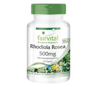 Rhodiola Rosea 500 mg - 120 capsule di radice di rosa - nootropico - vegano |...