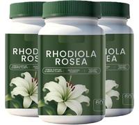 Rhodiola Rosea, per il supporto allo stress, la concentrazione mentale e l'energia,3PCS