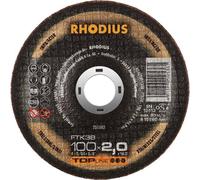 Rhodius 201082 FTK38 Kit dischi da taglio 25 pz. Acciaio inox, Acciaio