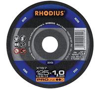 RHODIUS 205426 - Disco da taglio super sottile per acciaio, diametro 125 mm, spessore 1 mm, foro 22,2 mm