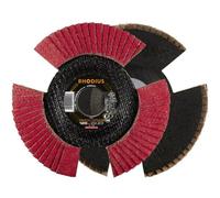 Rhodius 210646 VISION SPEED Disco con falde Diametro 125 mm Ø foro 22.23 mm Ac