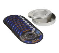 Rhodius 210743 XT67 Disco di taglio dritto 125 mm 10 pz. Acciaio