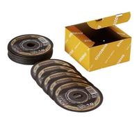 Rhodius 211081 XT70 PACK Disco di taglio dritto 125 mm 50 pz. Acciaio inox, Ac