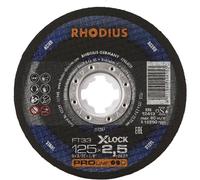 Rhodius 211287 FT33 X-LOCK Kit dischi da taglio 25 pz. Acciaio