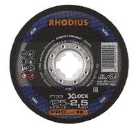 Rhodius 211287 FT33 X-LOCK Kit dischi da taglio 25 pz. Acciaio