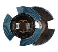 Rhodius 211308 VISION PRO PACK Disco con falde Diametro 115 mm Ø foro 22.23 mm
