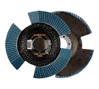Rhodius 211308 VISION PRO PACK Disco con falde Diametro 115 mm Ø foro 22.23 mm