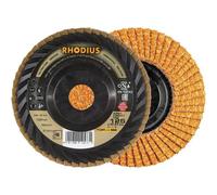 Rhodius 211410 JUMBO LONGLIFE TRIM Disco con falde Acciaio inox, Acciaio 10 pz