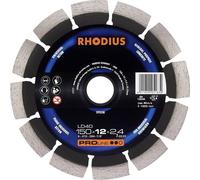 RHODIUS 393538 Diamantscheiben LD 40 150x12x2.4x22.23 Universal/Beton