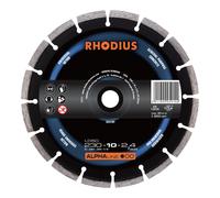 RHODIUS ALPHAline LD50 Disco da taglio diamantato 230 x 10,0 x 2,4 x 22,23 mm Quantità:1