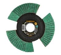 RHO 207077 - Disco di smerigliatura a lamelle in acciaio inossidabile da 125