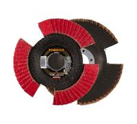 Rhodius Vision Speed 210652 - Disco faecher, 115 x 22,23 P40, diametro 115 mm, 1 pezzo