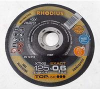 Rhodius XTK6 EXACT 210829 Disco da taglio con mozzo deportato 125 mm 22.23 mm 1 pc(i)
