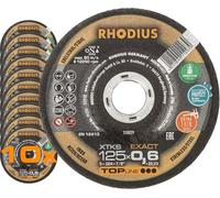 RHODIUS Disco per troncatura TOPline XTK6 EXACT BOX 125 mm ultrasottile