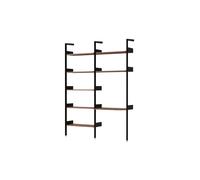 Rhomb IF1 &IF5 Configurazione scaffalatura B Noce laccato