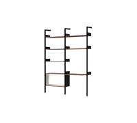 Rhomb IF2 &IF6 Configurazione scaffalatura D Noce laccato