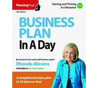 Rhonda Abrams Business Plan in a Day (Tascabile)