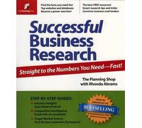 Rhonda Abrams Successful Business Research (Tascabile)