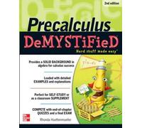 Rhonda Huettenmueller Pre-calculus Demystified, Second Edition (Tascabile)