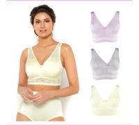 Rhonda Shear 3-pack Pin Up Liscio Reggiseno Con Rimovibile Cuscinetti IN Luci
