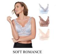Rhonda Shear 583-521 Soft Romance 3pk Reggiseno, Taglia 2X