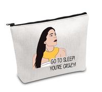 RHONY Merch RHONY Inspired Gift Go to Sleep You're Crazy Inspire Makeup Bag Real Housewives Gift (You're Crazy UK)