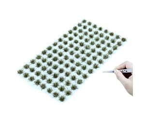 RHQFDM 120 PCS modellano l'erba che fa i ciuffi statici dell'erba che fanno il modello di Deco in miniatura DIY Deco dell'erba in miniatura (piccolo paesaggio dell'erba 7#)