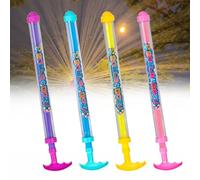 RHQFDM 4 Pezzi Pistola ad Acqua per Fuochi D'artificio,Romantica Pistola a Spruzzo D'acqua con Raggio D'azione di 11m,Originale Giocattolo ad Acqua per Piscina,Spiaggia,Festa D'estate(Bambini/Adulti)