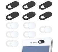 RHQFDM Webcam Cover Set 12 Pezzi Webcam Cover Slider,Protezione Della Privacy,Estremamente Sottile e Leggero,Antigraffio,Per Fotocamere Computer Portatili Telefoni e Tablet