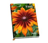 RHS 2027 A5 Diary Official Licensed Royal Horticultural Society Diary, Week-to-View Layout, A5 Format, Beautiful Garden Photography, Daily Planner for Gardening Lovers