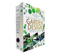 RHS Encyclopedia of Garden Design di DK & RHS Encyclopedia of Plants and Flowers di Christopher Brickell Set di 2 libri da collezione