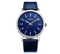 RHSEDD Orologio da uomo, alla moda e semplice tradizionale puntatore digitale orologio casual circolare al quarzo (lan)