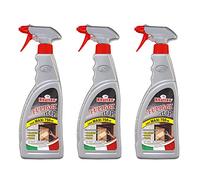 Rhütten 3 x Spray Detergente Sgrassatore Pulitore Anti Fuliggine FULIGGI Stop 750 ml - per Pulizia Vetri Camini Forni Stufe Via Cenere - Made in Italy (3 Confezioni)