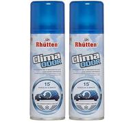 Rhütten Clima Odor, Detergente Igienizzante e Disodorante per Clima Auto, Valvola Autobloccante, Agisce in 15 Minuti, 175ml (Confezione da 2)