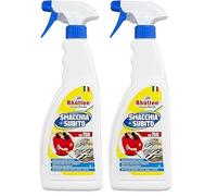 Rhütten Smacchia Subito, Smacchiatore per Tessuti Bianchi e Colorati, Pulisce Macchie di Unto, caffè, Erba, Casa Linda, 750ml (Confezione da 2)