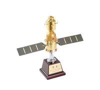 RHUIMEI For 1/50 Shenzhou XII Veicolo Spaziale Modello Fisico Metallo Spazio Souvenir Decorazione Della Sala Espositiva Del Museo Della Scienza E Della Tecnologia Raffinato(Gold)