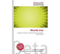 Rhumb Line: Navigation, Meridian, Longitude, Bearing, True North, Map Projection
