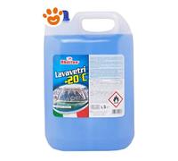 Lavavetri Invernale -20°C, Per Vaschette Lavavetri e Lavafari, Pronto all'Uso, Antigelo fino a -20°C, 5L