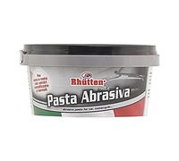 Rhutten, Pasta Abrasiva per Carrozzeria Auto, Vernici Metallizzate e Non, Rimuovi Graffi Superficiali, Resti di Gomma e Vernice, 150ml