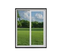 RHVOVNVOM 1pc Larghezza 60/70/80/90/100cm Schermo for Finestra a Rete Magnetica Nera, Tende for la casa a Prova di zanzara Rete Invisibile Semplice(Width 70cm,Height 150cm)