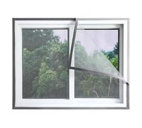 RHVOVNVOM Zanzariera Estiva Semplice Grigia da 1 Pezzo con Diverse Dimensioni tra Cui Scegliere. Tenda for zanzariera Nastro Adesivo 2 cm(Gray -100cm,110cm)