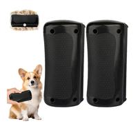Rhykin - Spazzola per rimuovere i peli del cane, Groompro, per animali domestici, Rhykin Groompro, spazzola per rimuovere i peli di cani, gatti, cavalli, rimuovere i nodi (2 pezzi)