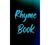 Rhyme Book: Lyrics and Rhymes Hip Hop Inspired Microphone Cover and 120 Blank Line Paged Rhyme Book