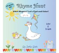 Rhyme Hunt: What Rhymes? Let’s Find and Color!