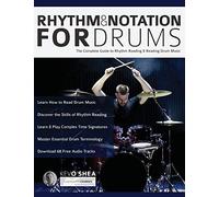 Kev O'Shea Rhythm and Notation for Drums (Tascabile)