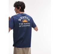 Rhythm - Awake - T-shirt blu a maniche corte XS